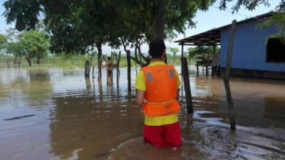 Prevalecen las condiciones inestables en el territorio debido a entrada de humedad, lluvias y chubascos en la mayor parte del país, informó Copeco.