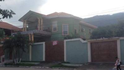 Esta es una de las tres viviendas aseguradas en la colonia Trejo de San Pedro Sula. Foto @Redinformativah