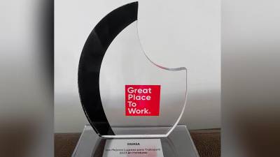 Este premio fue entregado a Diunsa por el Instituto Great Place to Work (GPTW), reconociendo su quinta posición en el ranking regional.