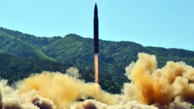 Corea del Norte lanzó 'con éxito' su primer misil intercontinental la semana pasada. AFP.