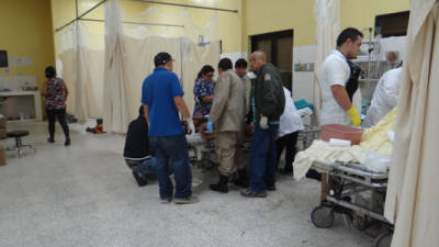 En San Agustín, Copán, dos personas murieron y 14 resultaron heridas.