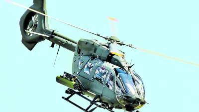 <b>El H145 es un helicóptero utilitario que se adapta a la topografía de Honduras.</b>