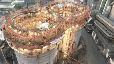 La construcción de dos silos de cemento ha generado un aproximado de 800 empleos a la comunidad de Bijao.