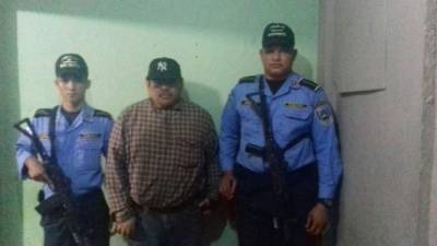 José León Castillo Zaldívar fue detenido mediante un allanamiento en Choloma.