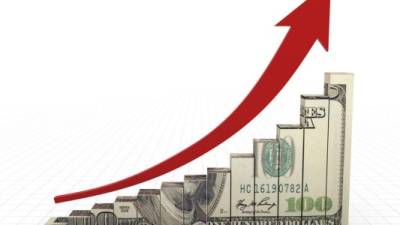 Money graph stock market finance growth chart