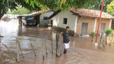 Las comunidades de El Palenque Número 1 y Santa Lucía de El Palenque de Choluteca aún están afectadas.