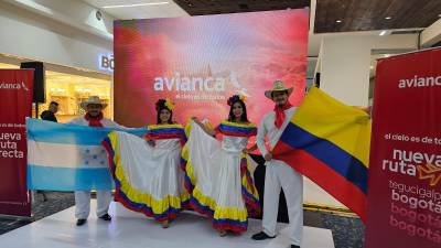 Este martes llegó el primer vuelo directo de Bogotá al aeropuerto Internacional de Palmerola.