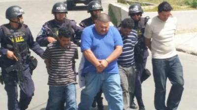 Cuatro capturados por autoridades hondueñas.