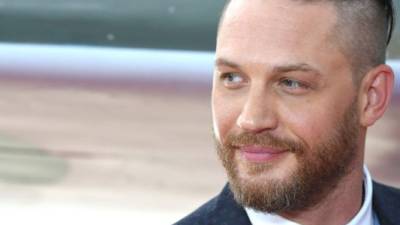 El actor inglés Tom Hardy.