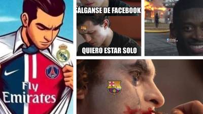El Barcelona fue eliminado por el PSG en los cuartos de final de la Champions League y las redes estallaron con memes.