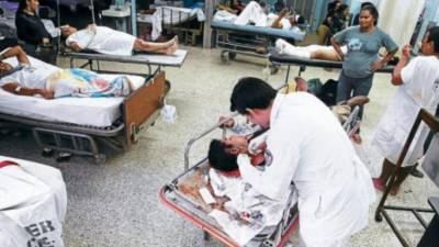 Los estudiantes de medicina de la UNAH han pedido más espacio en los hospitales públicos.
