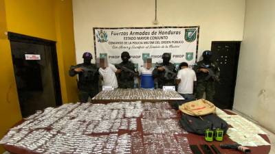 Los detenidos son miembros activos de la Mara Salvatrucha (MS-13), según las autoridades.