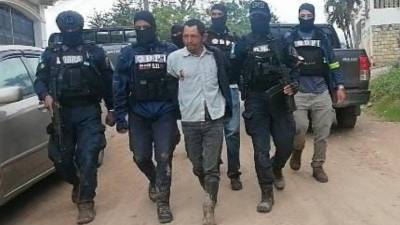 David Sagastume Ramos fue arrestado por elementos policiales en Copán.