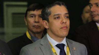 Odir Fernández, recién nombrado rector de la UNAH.