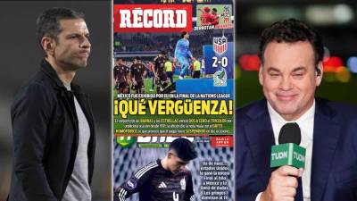 Así reaccionó la prensa mexicana después de que México perdiera una nueva final ante Estados Unidos, que se coronó tricampeón de la Nations League de la Concacaf. David Faitelson no se anduvo con rodeos y señaló culpables de este nuevo “fracaso” del Tri.