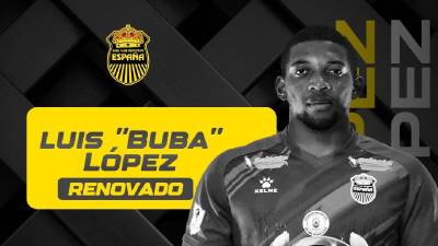 Real España anunció la renovación de Buba López.