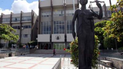 Instalaciones de la Corte Suprema de Justicia (CSJ) en Tegucigalpa, capital de Honduras. Foto de archivo.