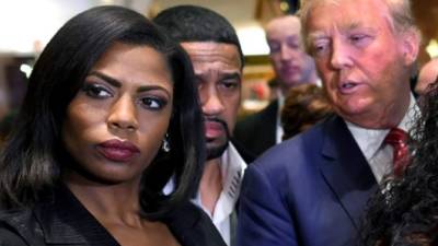 Omarosa publica hoy un libro en el que afirma que Trump está 'desquiciado'./AFP