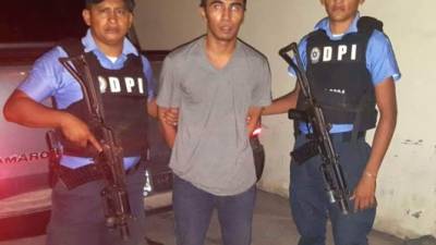 Yorbi Aguilar (de 23 años) fue detenido por agredir a su compañera de hogar.