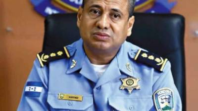 Rommel Armando Martínez, jefe de la Dirección Policial de Investigaciones.