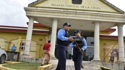 La audiencia se desarrolló en los tribunales ceibeños, al finalizar Felipe Dabdoub fue conducido al penal.