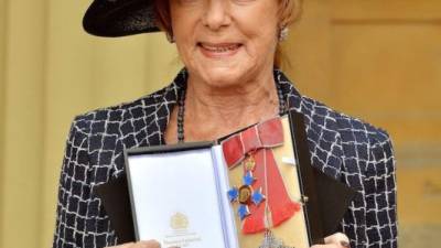 Gillian Lynne recibió dos veces el máximo galardón del teatro británico y un teatro londinense fue nombrado con su nombre. Foto.AFP.