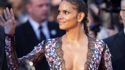 La bella actriz Halle Berry.