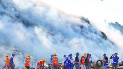 El incendio comenzó a eso de las 10:00 am y fue controlado alrededor de las 3:00 pm.