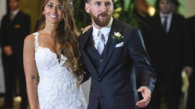 Antonella y Messi se casaron el pasado 30 de junio en Rosario, Argentina.