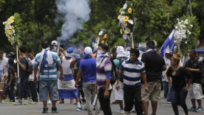 La ciudad de Masaya se declaró en rebeldía desde que iniciaron en abril las protestas. AFP