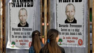 El capo de la mafia italiana ordenaba a sus súbditos rezar a Dios. AFP.