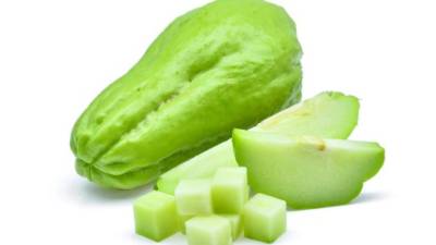 El chayote contiene muchas vitaminas y minerales buenas para el organismo.