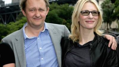 Andrew Upton junto con su esposa Cate Blanchett.