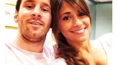 Lio, junto a su esposa Antonella. (Instagram Antonella Raccuzzo)