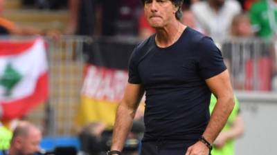 El técnico de Alemania, Joachim Löw, advirtió que no perderán el segundo partido en donde se enfrentarán a Suecia el próximo sábado 23 de junio. FOTO AFP.