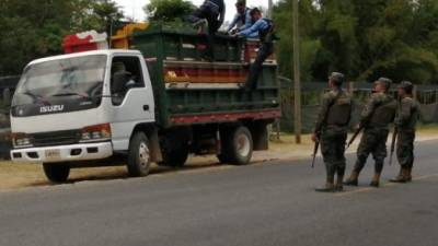 Agentes policiales participaron en varios operativos.