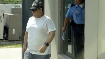 Ayer al mediodía, el exmilitar Marco Tulio Regalado Hernández fue llevado al centro penal.