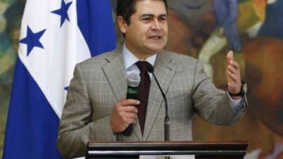 El presidente de Honduras, Juan Orlando Hernández, pidió al Congreso Nacional a aprobar las reformas al Código Penal.