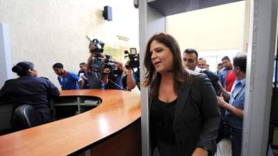 Lena Gutiérrez y su familia comparecieron el viernes a la audiencia de declaración de imputados.