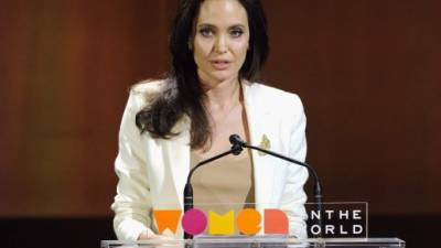 Angelina Jolie en su mejor papel, defensora de los refugiados sirios.