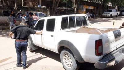 Los cadáveres fueron ingresados a la morgue en Tegucigalpa.