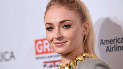 Sophie Turner attends the BAFTA Los Angeles Tea Party at the Four Seasons hotel in Beverly Hills on January 7, 2017. / AFP / CHRIS DELMAS (Photo credit should read CHRIS DELMAS/AFP/Getty Images)
