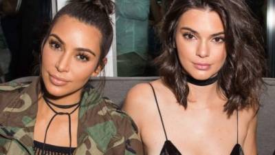 Las famosas hermanas Kim Kardashian y Kendall Jenner.