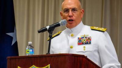 El comandante del Comando Sur de Estados Unidos, almirante Kurt W. Tidd. EFE/Archivo
