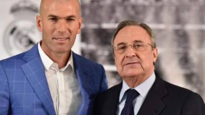 El presidente del Real Madrid le ha depositado su confianza a Zidane en el nuevo proyecto de la institución blanca.