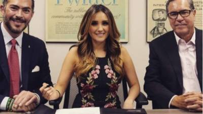 Dulce María firma con Imagen Televisión