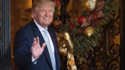 Trump defiende la política de mantener los empleos en Estados Unidos. AFP.
