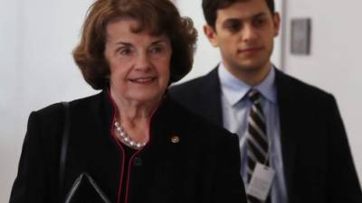 Dianne Feinstein, de 84 años, es actualmente la integrante más longeva del Senado estadounidense./ AFP PHOTO / GETTY IMAGES NORTH AMERICA / MARK WILSON.