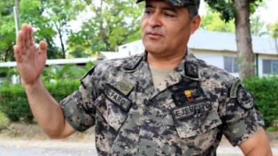 El coronel German Alfaro fue separado del cargo en Fusina.