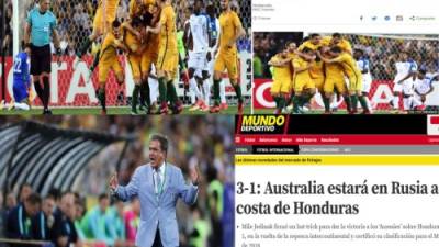 El fracaso de Honduras de no clasificar al Mundial tras caer 3-1 a manos de Australia ha causado revuelo en redes sociales y la prensa internacional habla sin rodeos. Desde España, Argentina, México, mira lo que se dice a nivel mundial.